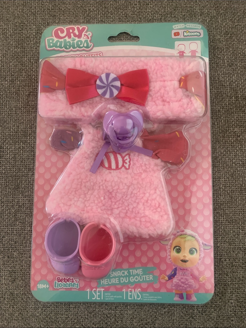 Cry Babies Snack Time Dressy Outfits Doll Clothing New